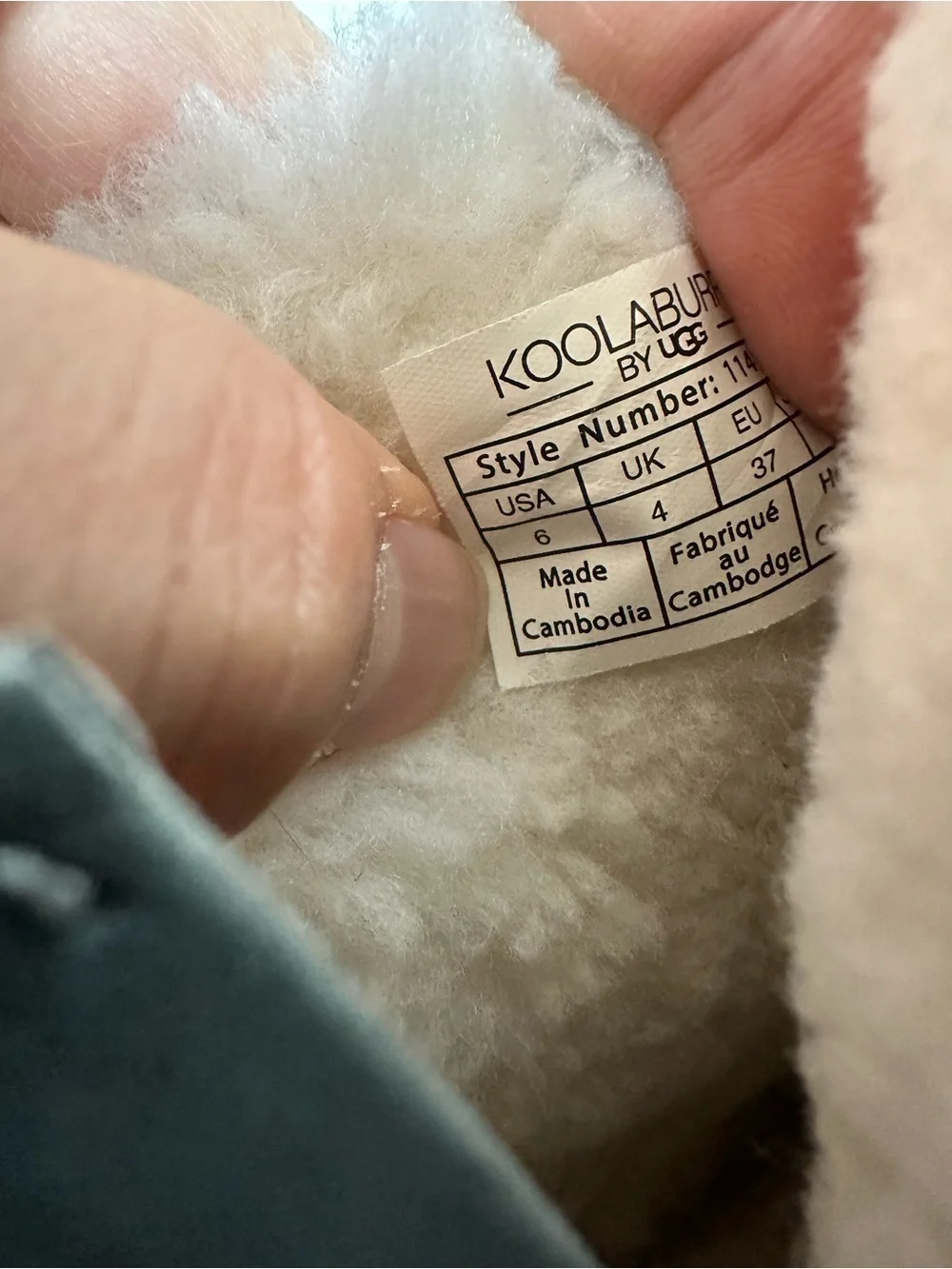 Koolaburra mini gray